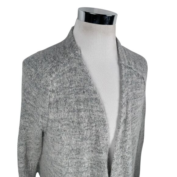 Free People Santa Cruz Maxi Cardigan Sweater Women’s XS Gray Alpaca Blend Long - Picture 2 of 11
